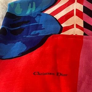 Christian Dior 100% Cashmere Scarf